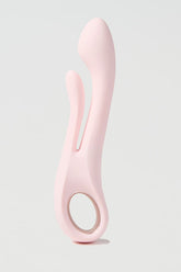Multifunctional Dual-Head Vibrator – Clitoral & G-Spot Stimulation, Waterproof, Rechargeable & Body-Safe Silicone