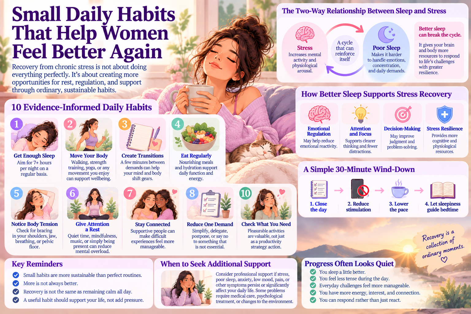 Small Daily Habits That Help Women Feel Better Again