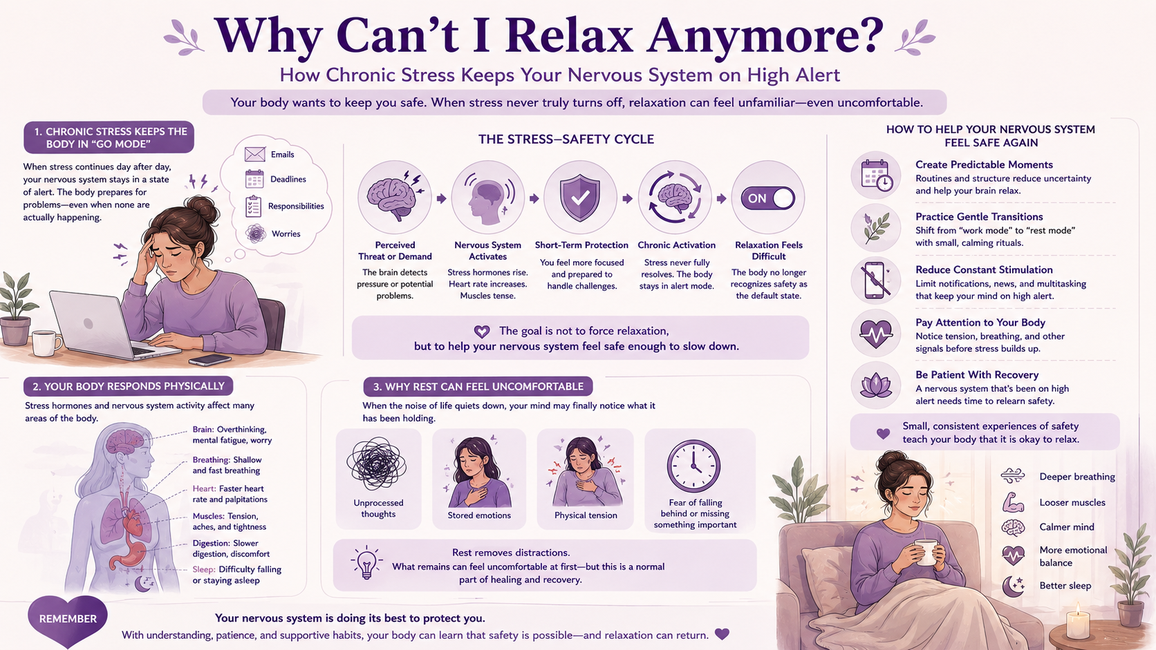 Why Can’t I Relax Anymore?
