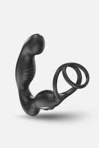4‑in‑1 Prostate & Perineum Massager with Vibrating Ring