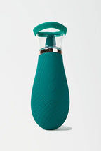 Myvelvettouch Clitoral Suction and Licking Vibrator on a white background