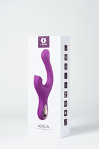 2-in-1 G-Spot & Clitoral Suction Vibrator – Dual Stimulation with Magnetic USB Rechargeable Remote