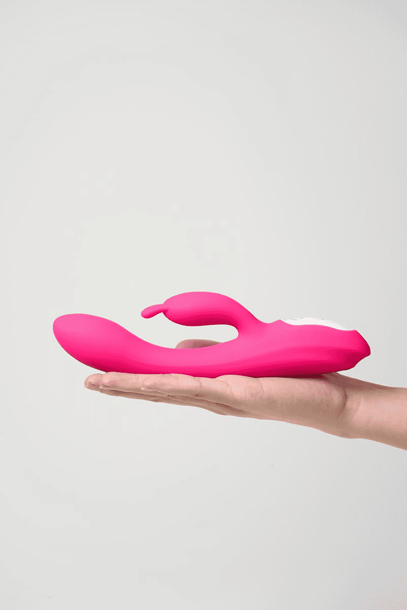Rabbit Vibrator – Dual G-Spot & Clitoral Stimulation with Heating Function, Flexible Waterproof Design