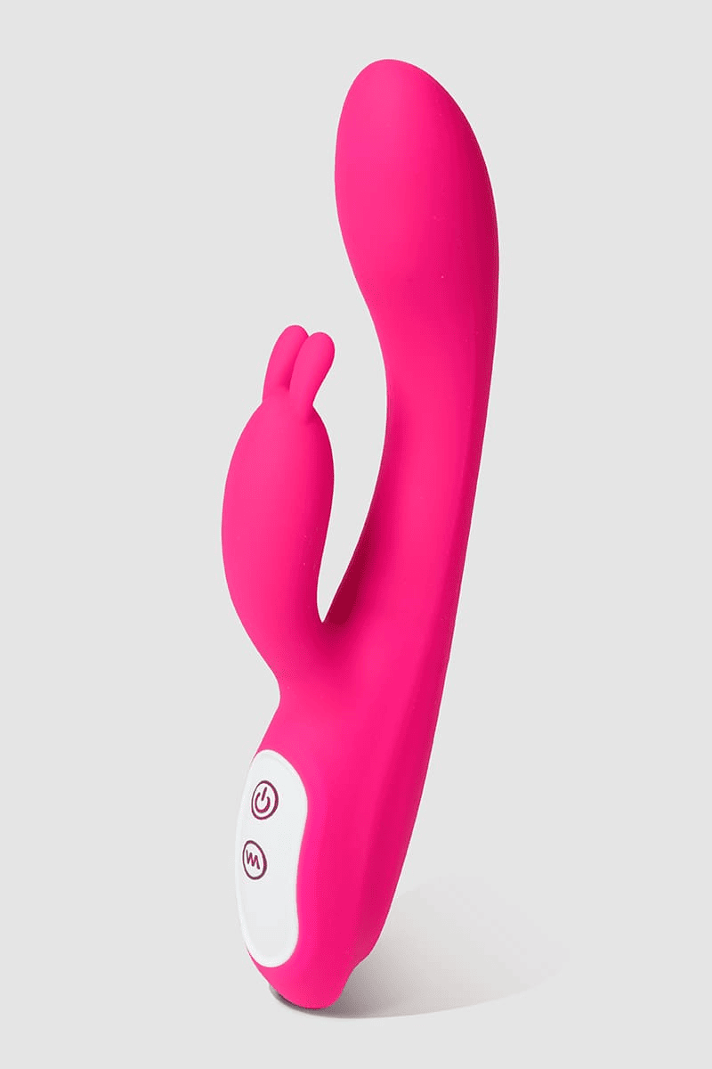 Rabbit Vibrator – Dual G-Spot & Clitoral Stimulation with Heating Function, Flexible Waterproof Design