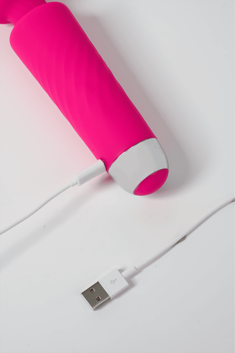 Mini Wand Vibrator – Portable Clitoral Stimulator, 4-Speed Rechargeable Massager | Waterproof & Travel-Friendly