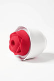 Myvelvettouch Rose Pot Clitoral Sucking and Slapping Stimulator on a white background