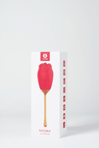 Rose Vibrator with Tongue Licking & Clitoral Stimulation – Magnetic USB Rechargeable, Waterproof, Flexible Design