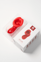 Sexy Red Lips Sucking Vibrator – Tongue Licking & Suction Massager