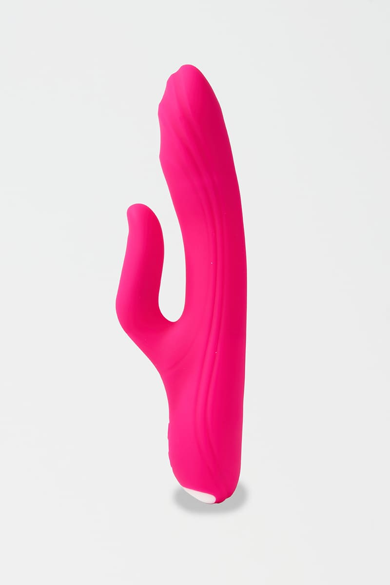 Dual Stimulation G-Spot & Clitoral Vibrator – Finger-Shaped Design with Slapping Mode | 9-Mode Rechargeable & Waterproof