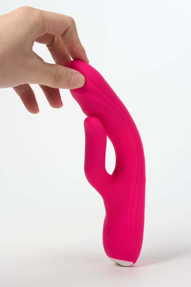 Dual Stimulation G-Spot & Clitoral Vibrator – Finger-Shaped Design with Slapping Mode | 9-Mode Rechargeable & Waterproof
