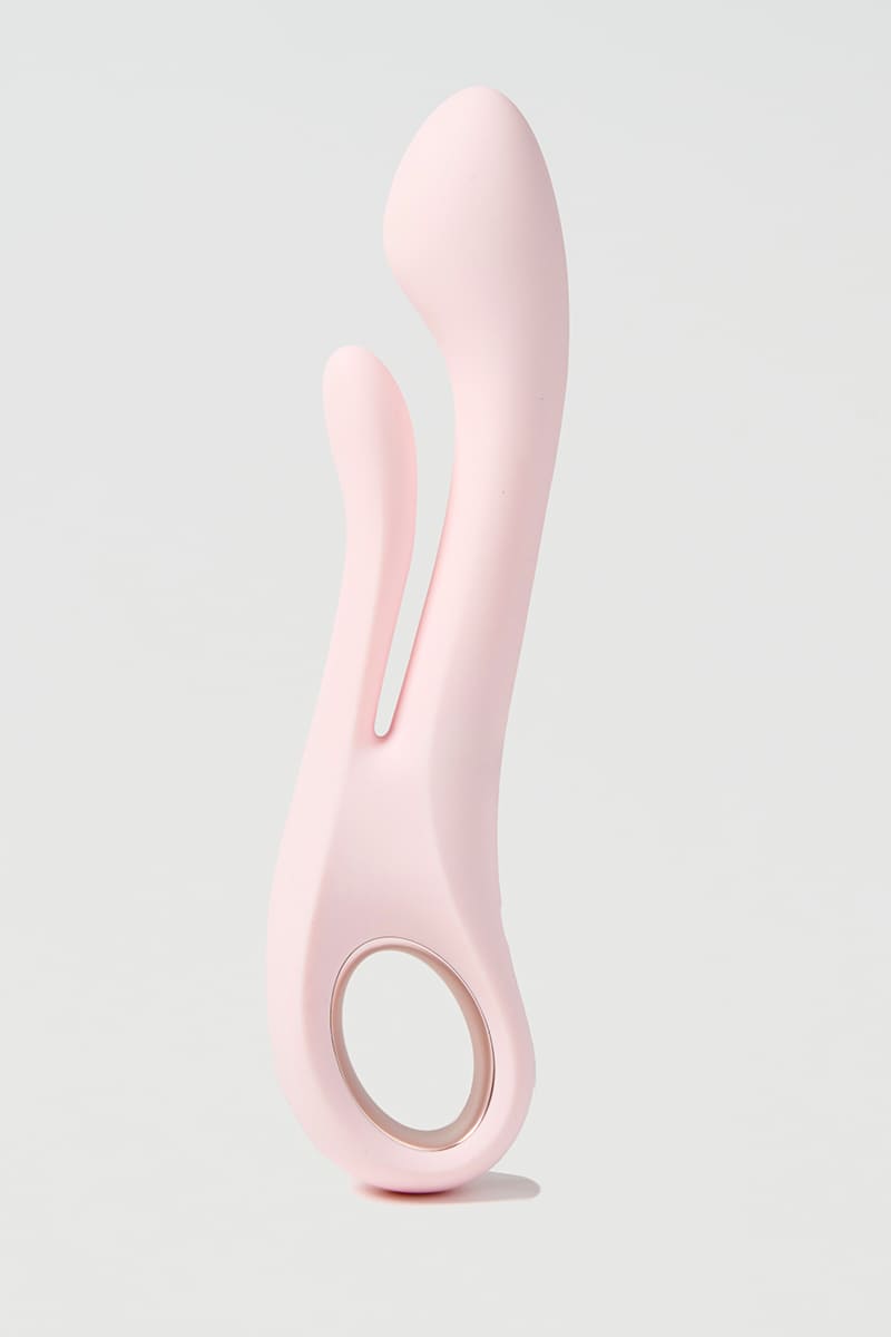 Multifunctional Dual-Head Vibrator – Clitoral & G-Spot Stimulation, Waterproof, Rechargeable & Body-Safe Silicone