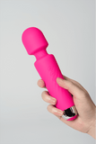 Mini Wand Vibrator – Portable Clitoral Stimulator, 4-Speed Rechargeable Massager | Waterproof & Travel-Friendly