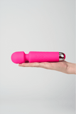 Mini Wand Vibrator – Portable Clitoral Stimulator, 4-Speed Rechargeable Massager | Waterproof & Travel-Friendly