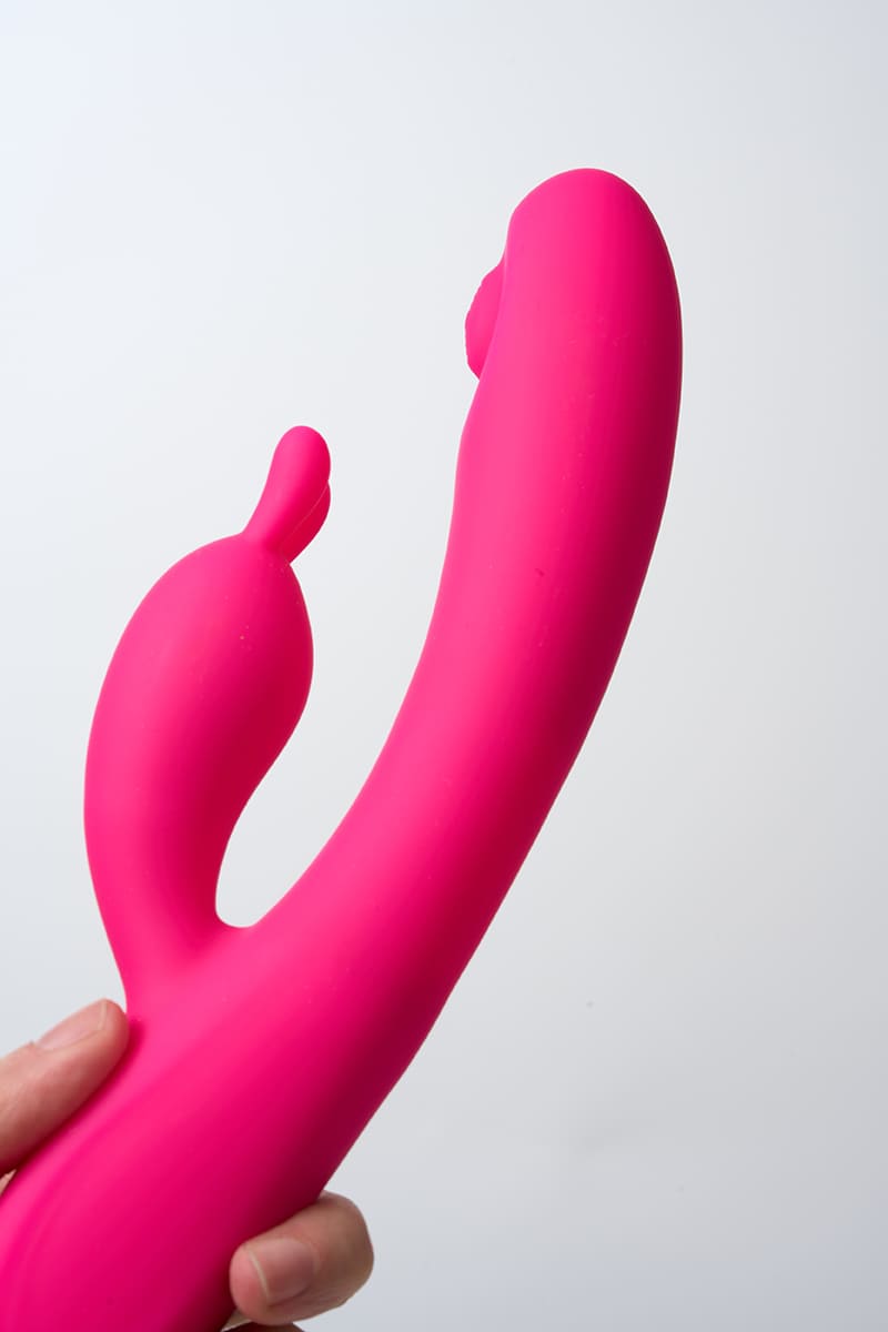 Premium Rabbit Vibrator – Dual Stimulation with G-Spot Tapping | Rechargeable & Waterproof