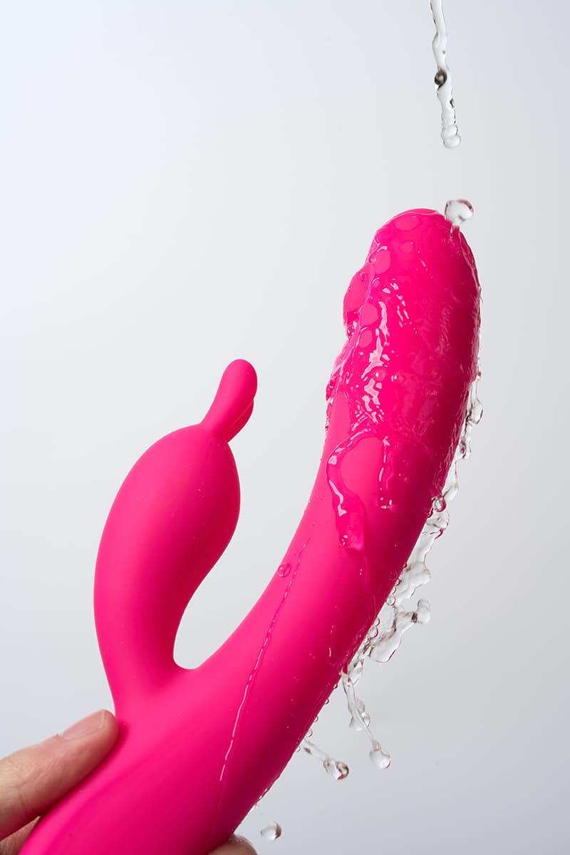 Premium Rabbit Vibrator – Dual Stimulation with G-Spot Tapping | Rechargeable & Waterproof