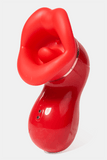 Sexy Red Lips Sucking Vibrator – Tongue Licking & Suction Massager