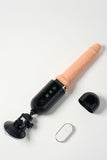 Thrusting & Vibrating Dildo with Suction Cup & Remote Control – Realistic, Rechargeable & Waterproof