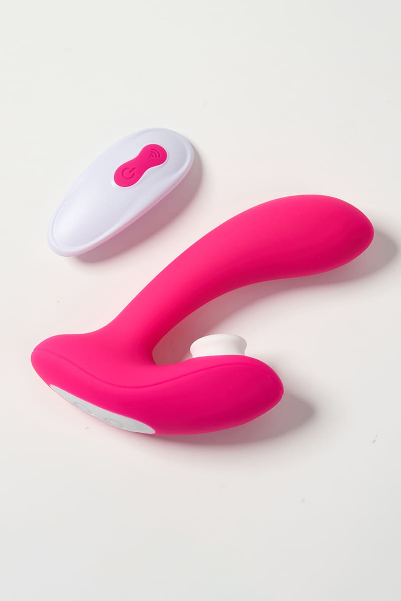 Wearable Clitoral Sucking Vibrator with Remote Control – Hands-Free Design, Multiple Vibration Modes, Waterproof & Rechargeable