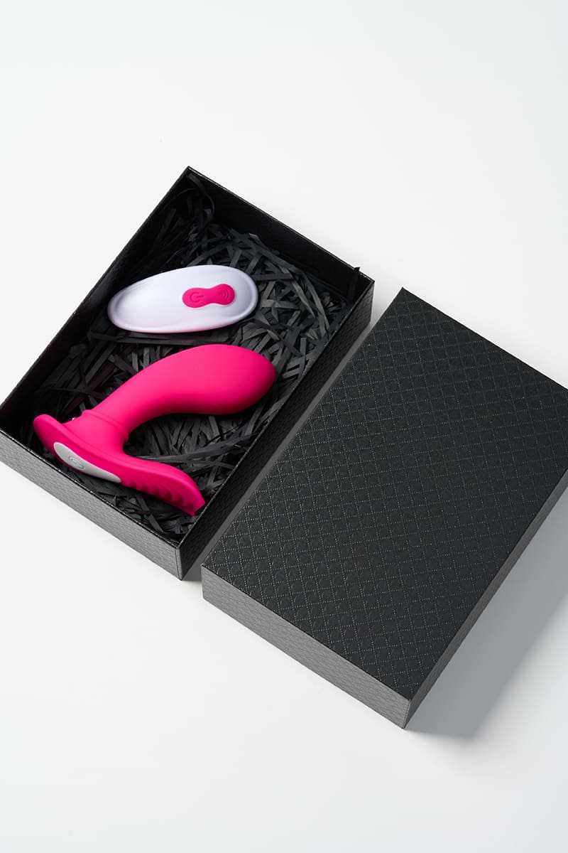 Thin Wearable Vibrator with Remote Control – Discreet, Hands-Free & Waterproof | Body-Safe Silicone