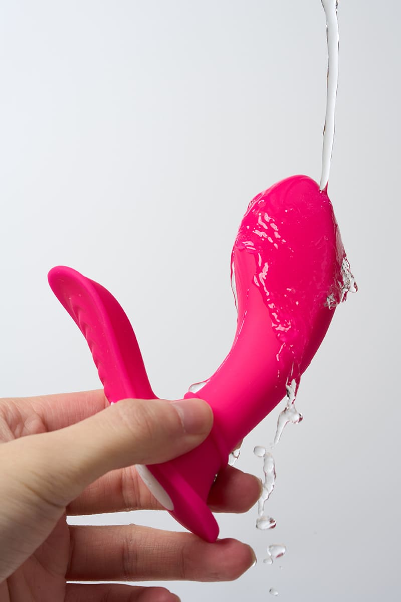 Thin Wearable Vibrator with Remote Control – Discreet, Hands-Free & Waterproof | Body-Safe Silicone