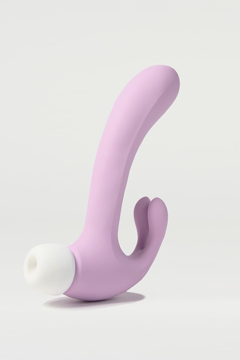 3-in-1 Suction & Vibration Rabbit Vibrator – G-Spot and Clitoral Stimulation, Waterproof, Rechargeable & Soft Silicone