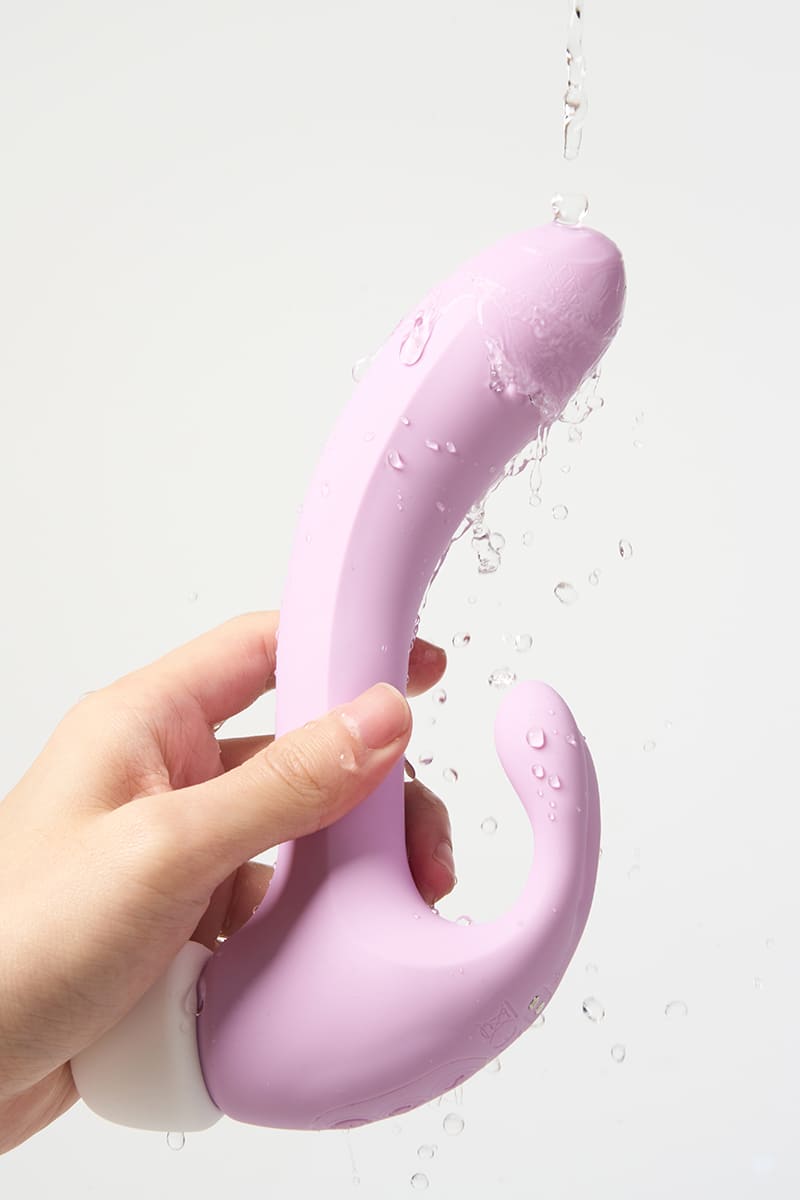 3-in-1 Suction & Vibration Rabbit Vibrator – G-Spot and Clitoral Stimulation, Waterproof, Rechargeable & Soft Silicone