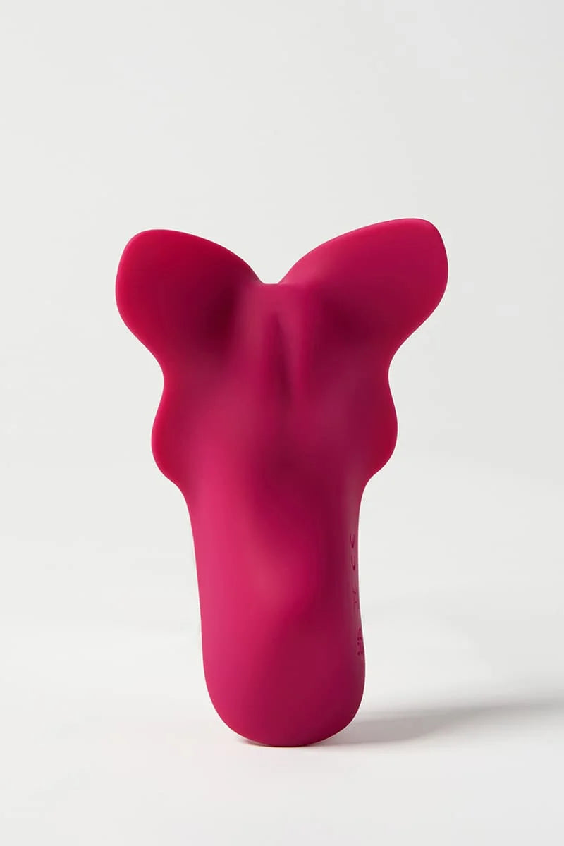 Pink Myvelvettouch Remote control sex toys Panty Vibrator on a white background