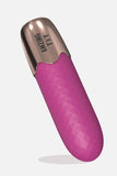 Myvelvettouch wine rose and golden bullet vibrator with 'Myvelvettouch' branding on a white background